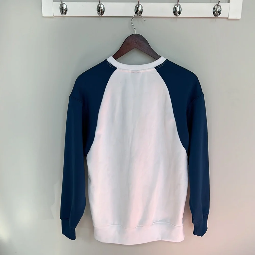 Nike Colour block Fleece lined Crewneck Sweatshirt - Picture 7 of 8